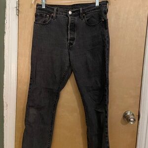 Classic Black Straight Leg Women's Jeans